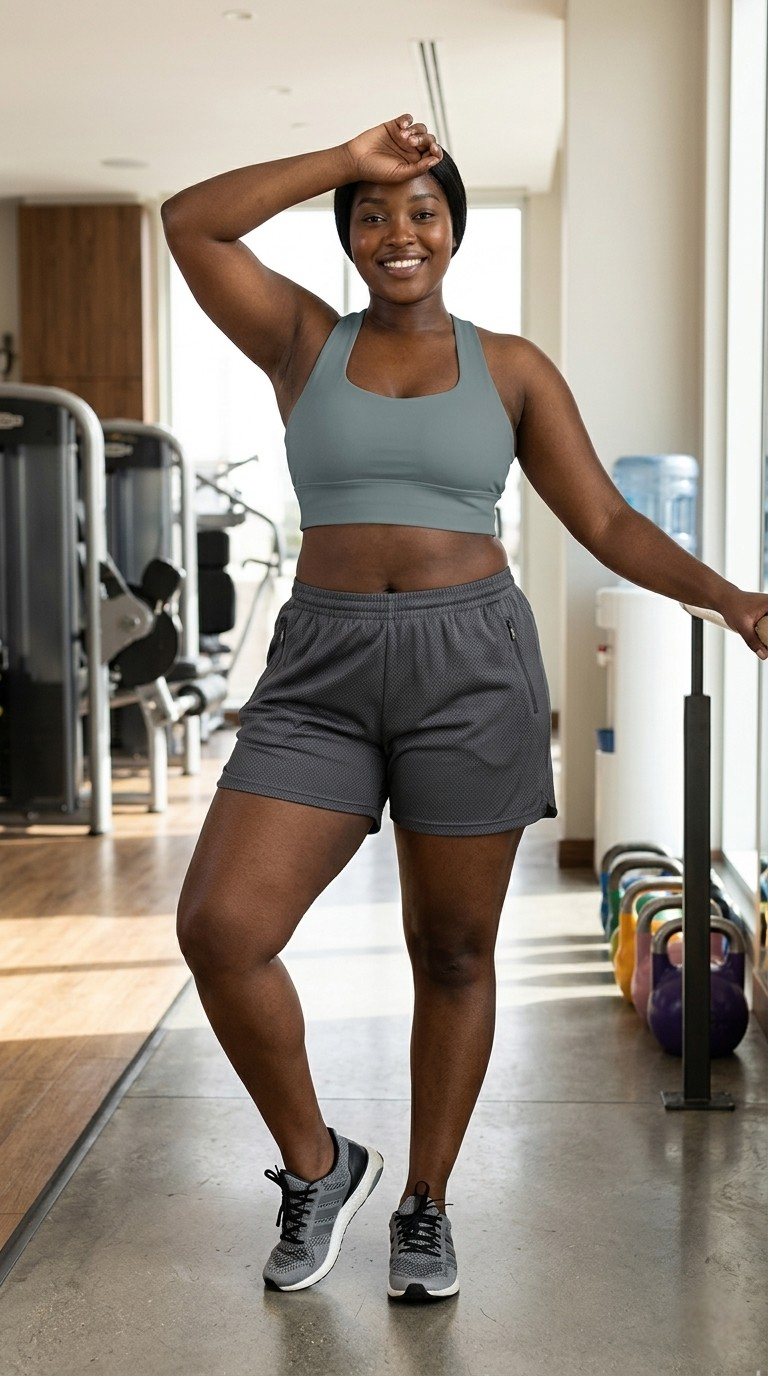 Terra Longline Bra — Slate