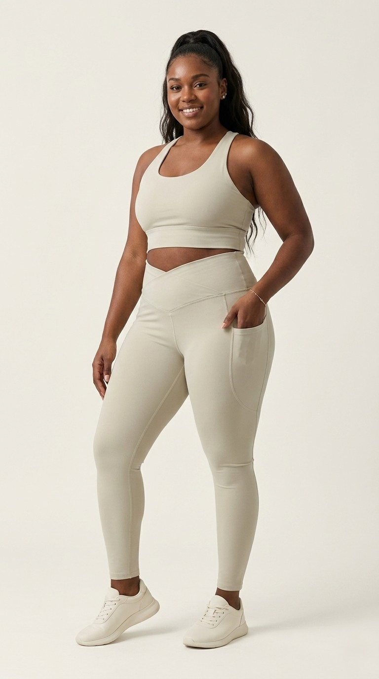 Terra Crossover Legging — Stone