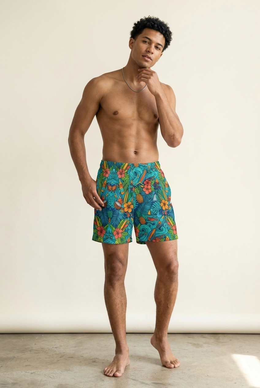 Island Drift Swim Trunks