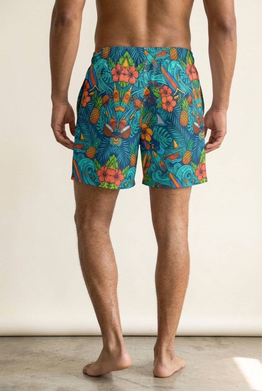 Island Drift Swim Trunks