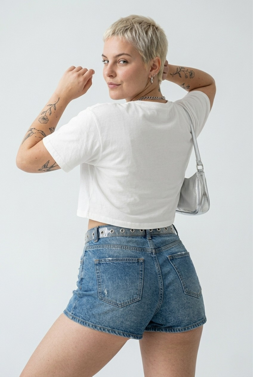 Grove Crop Tee — Summer Edit