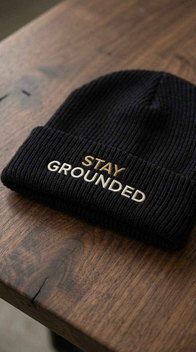 Stay Grounded Beanie