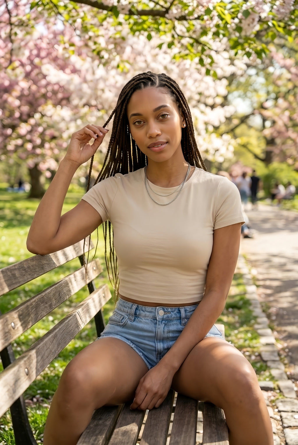 Grove Crop Tee — Whole Wheat