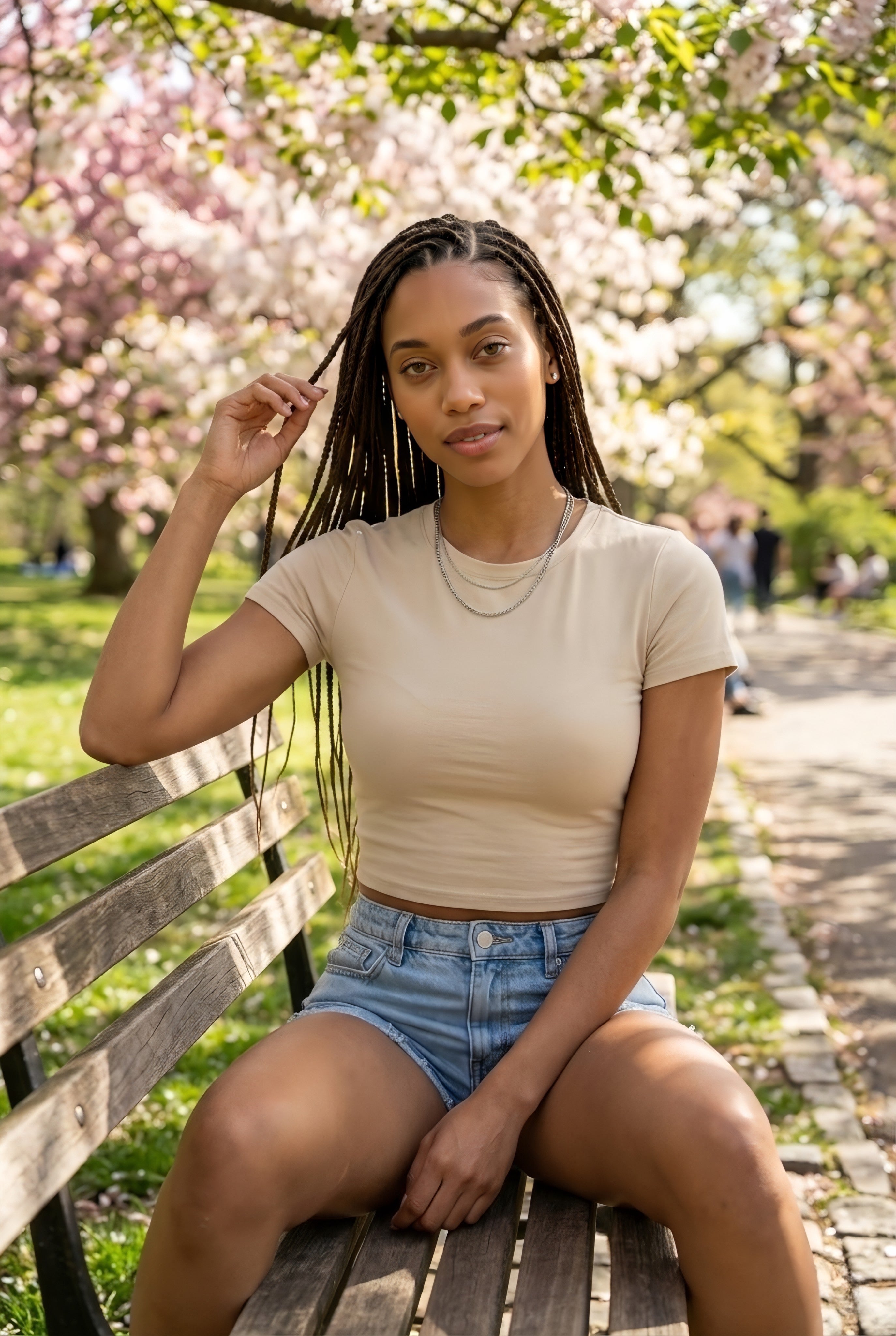 Grove Crop Tee — Whole Wheat
