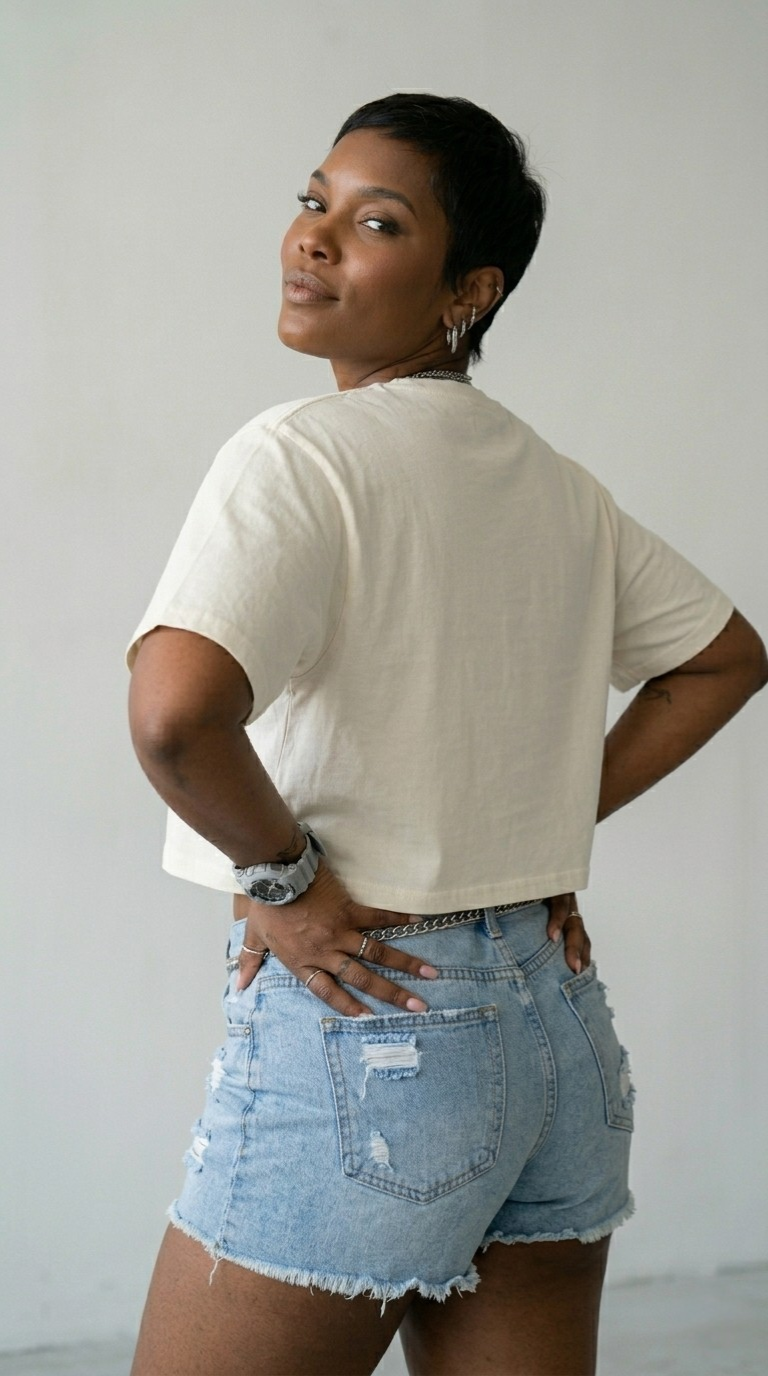 Grove Crop Tee — Summer Edit