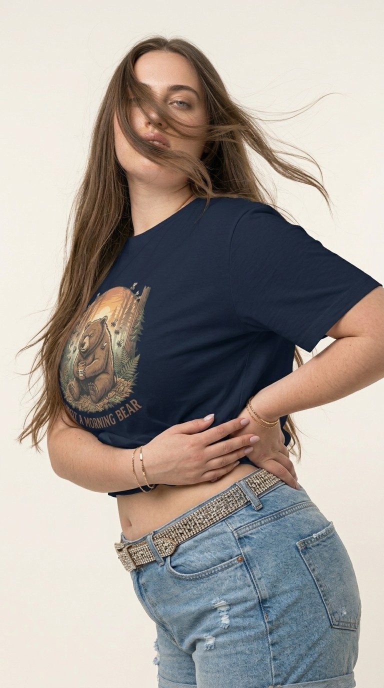 Not A Morning Bear Tee