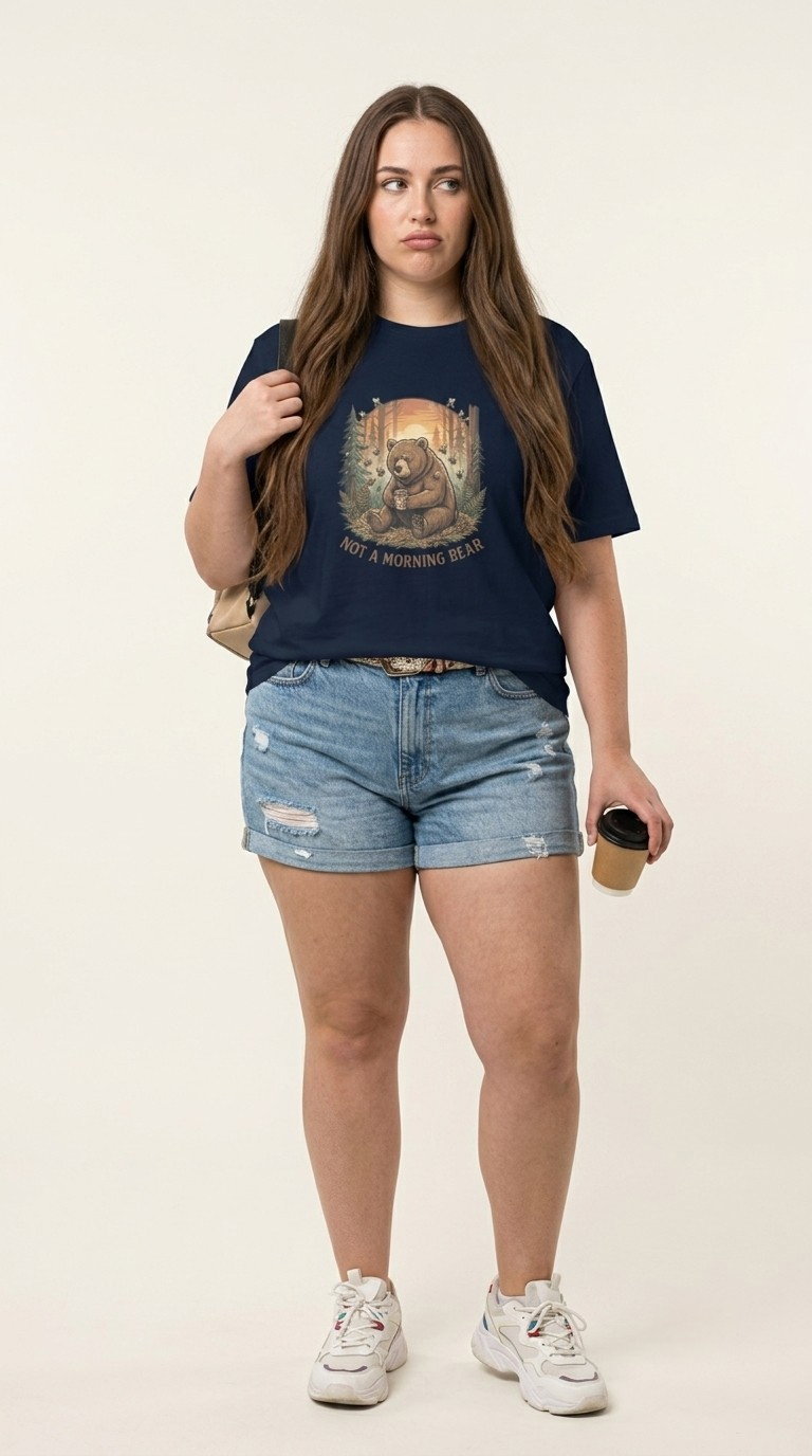 Not A Morning Bear Tee
