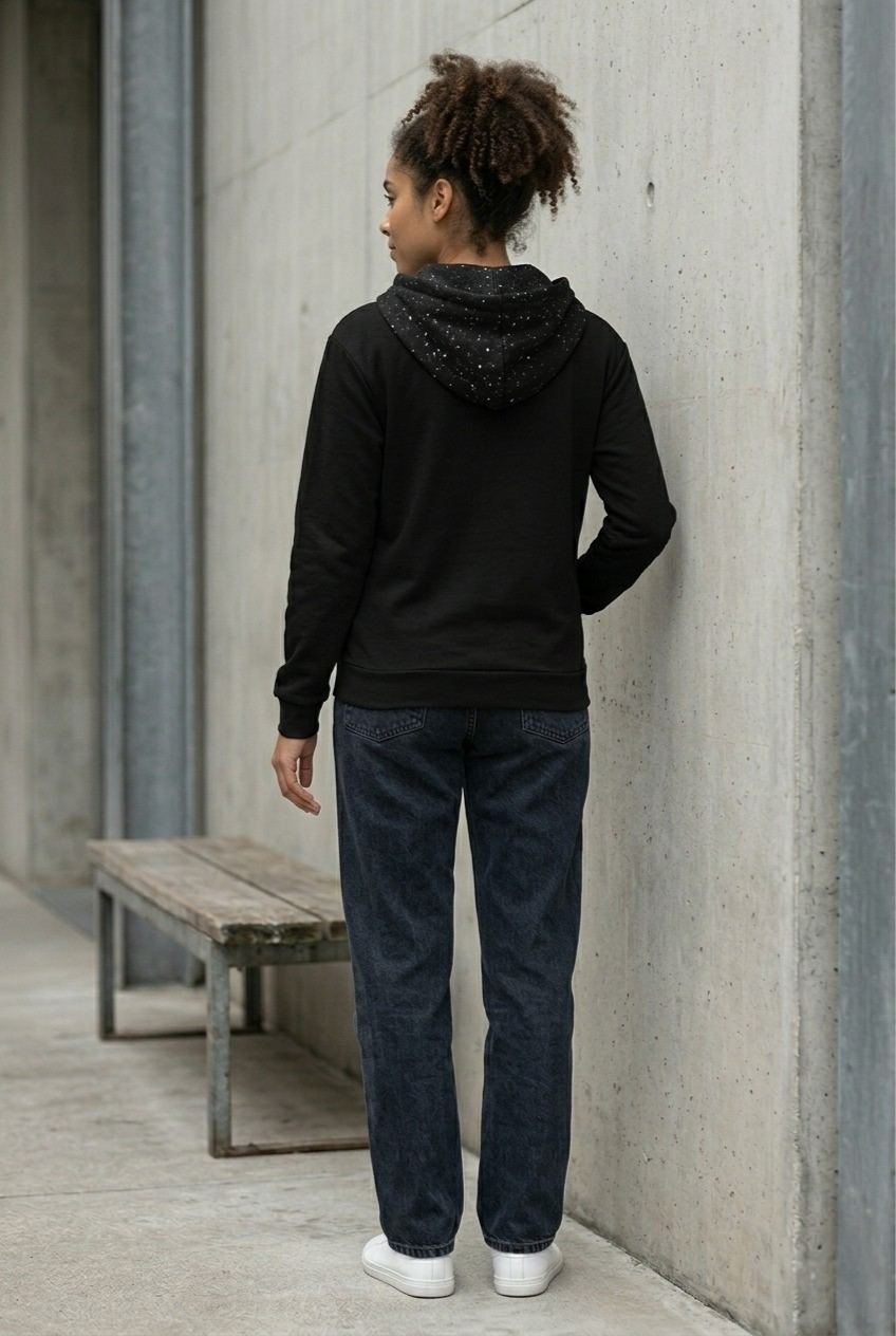 Midnight Sky Zip Hoodie