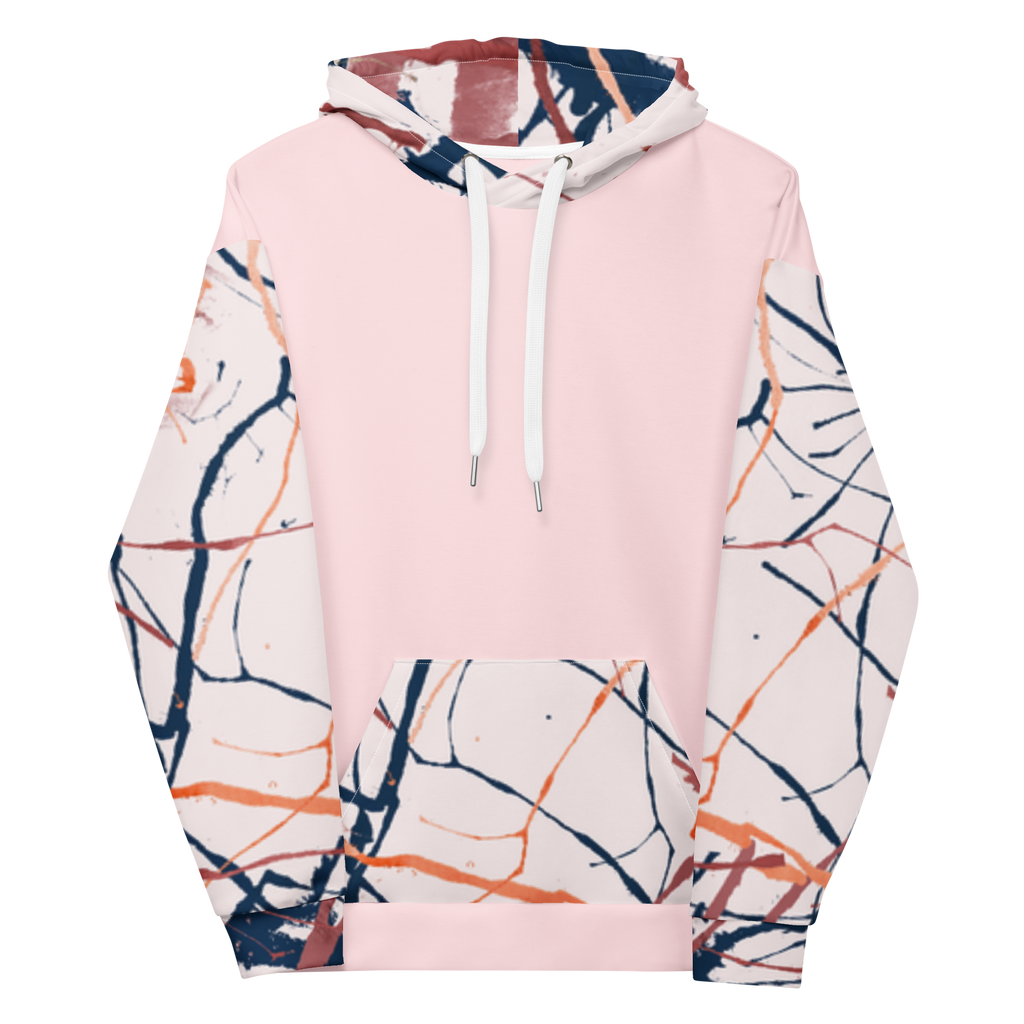 Brushstroke Blush Recycled Hoodie