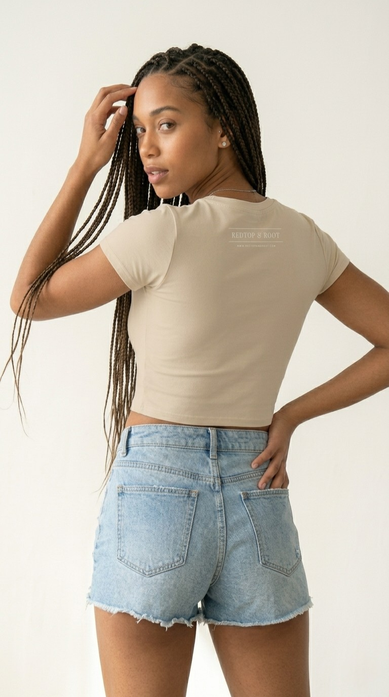 Grove Crop Tee — Whole Wheat