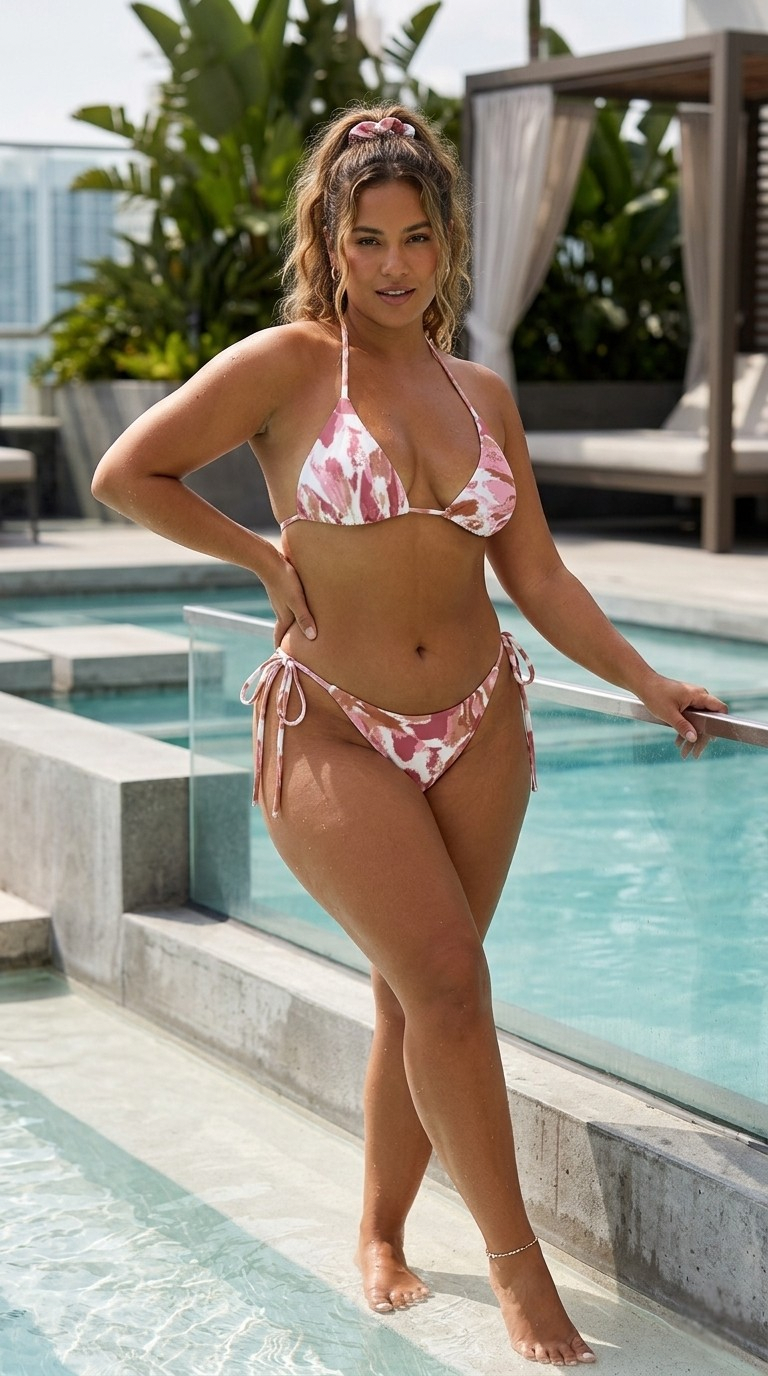 Canyon Shore Bikini Set — Pink Terracotta