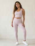 Bare Crossover Legging — Rose Quartz