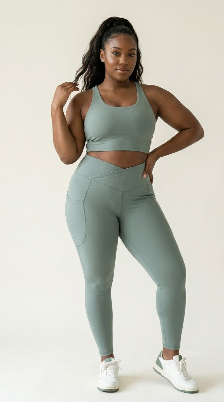 Terra Crossover Legging — Green Bay