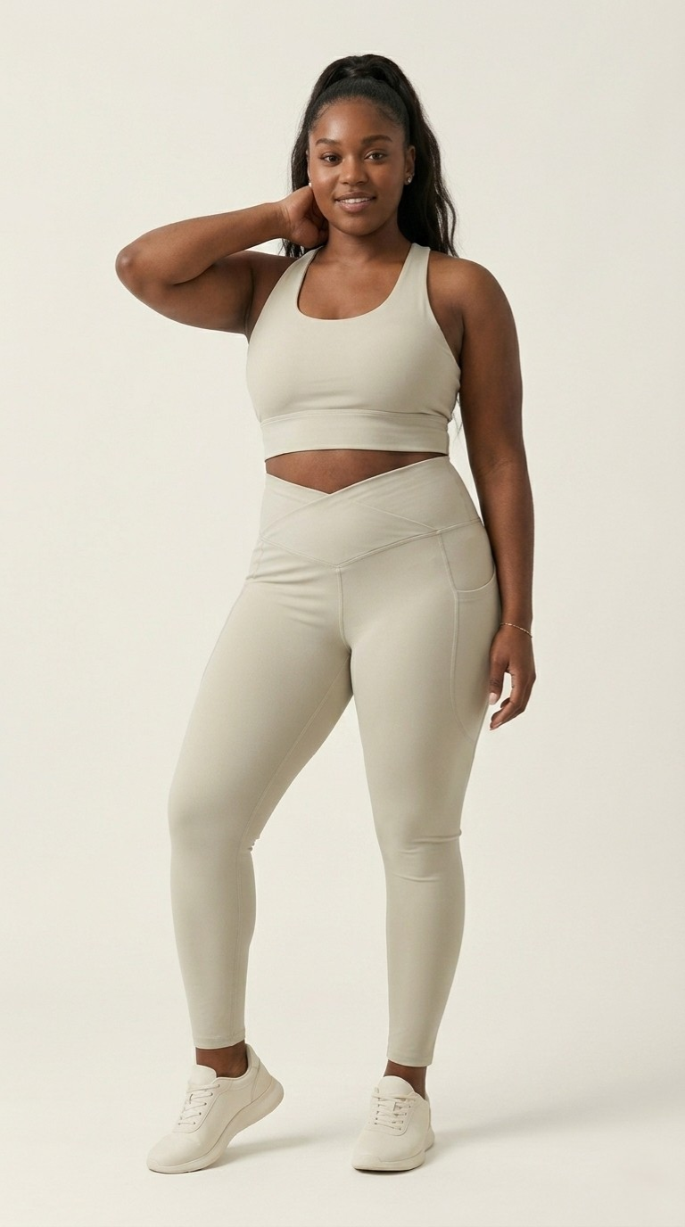 Terra Crossover Legging — Stone
