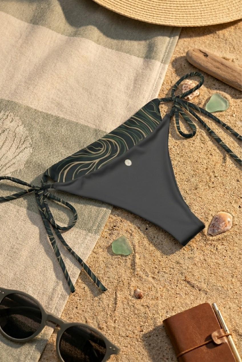 Terra Root String Bikini Set — Dark Root