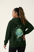 Monstera Grove Zip Hoodie