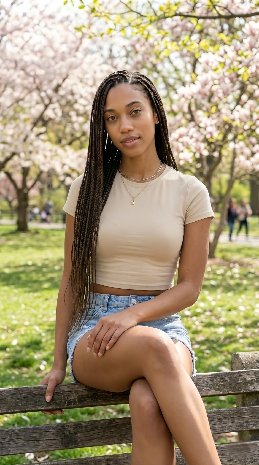 Grove Crop Tee — Whole Wheat