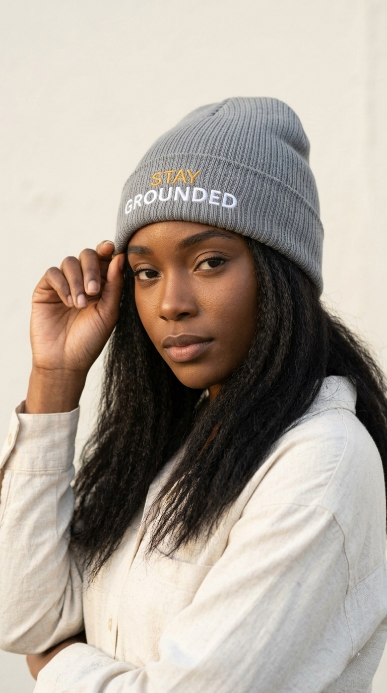 Stay Grounded Beanie