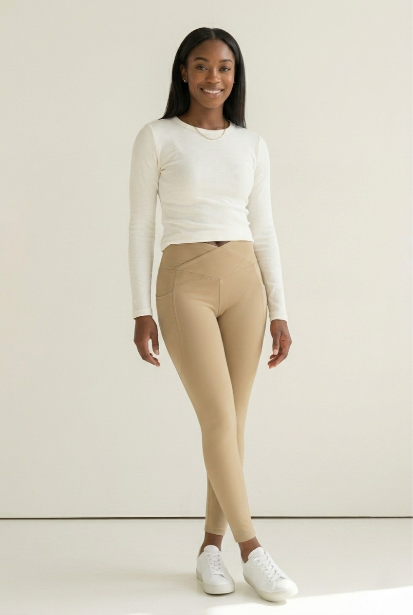 Terra Crossover Legging — Desert