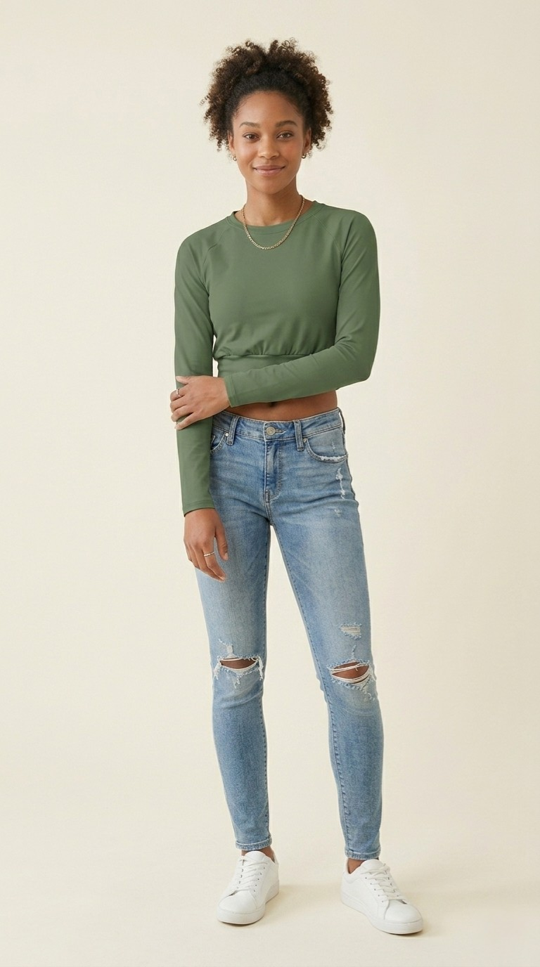 Sage Crop — Sage Green