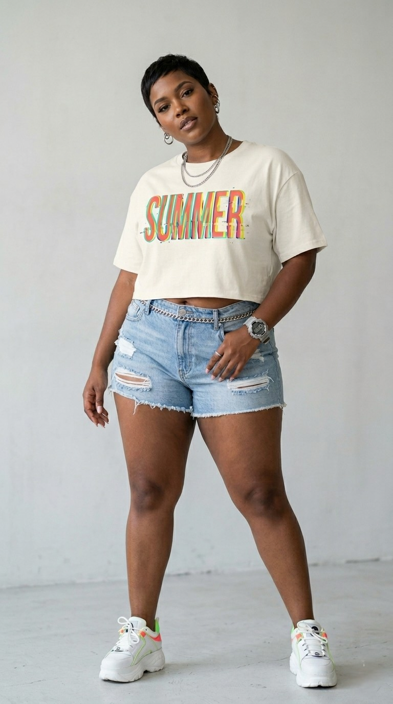 Grove Crop Tee — Summer Edit