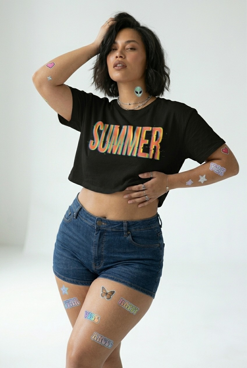 Grove Crop Tee — Summer Edit