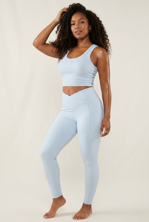Bare Crossover Legging — Glacial