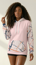 Brushstroke Blush Recycled Hoodie