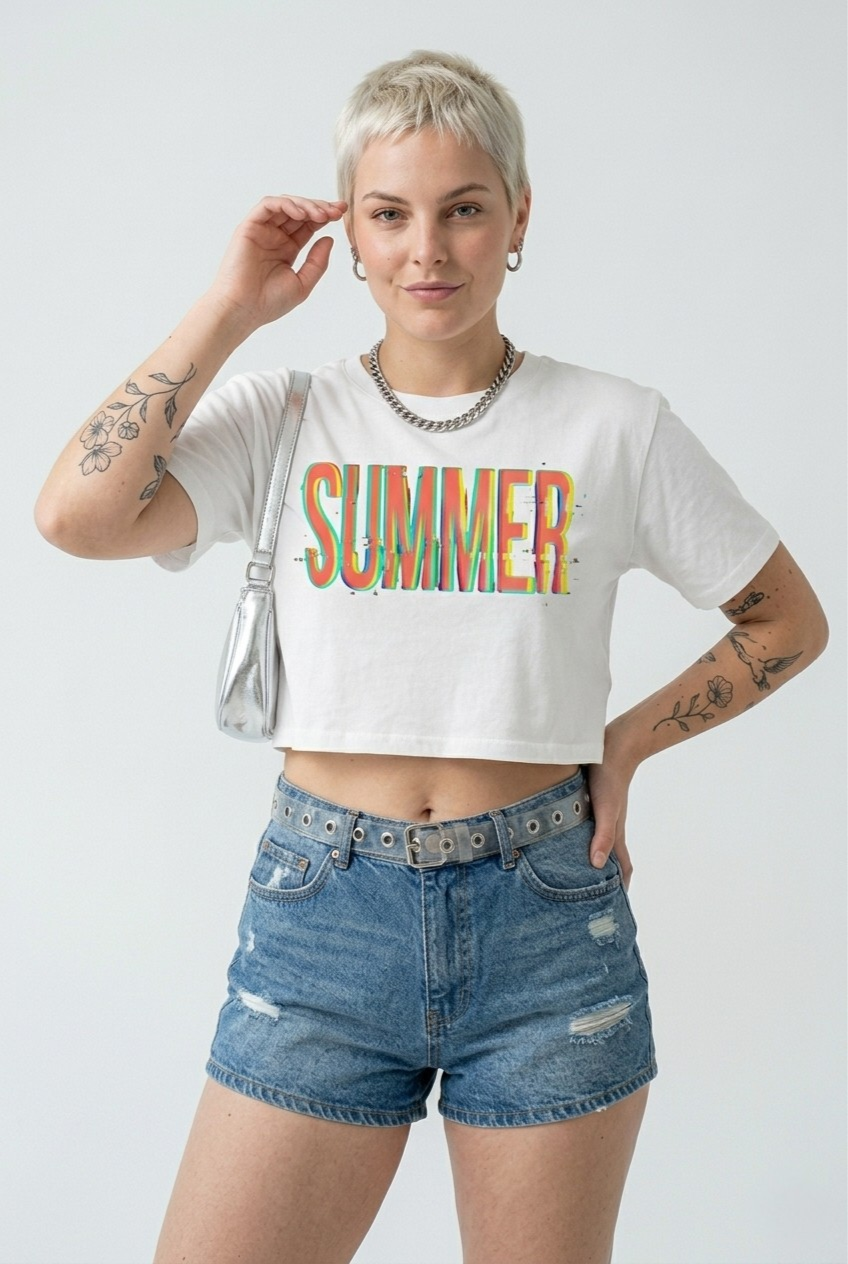 Grove Crop Tee — Summer Edit