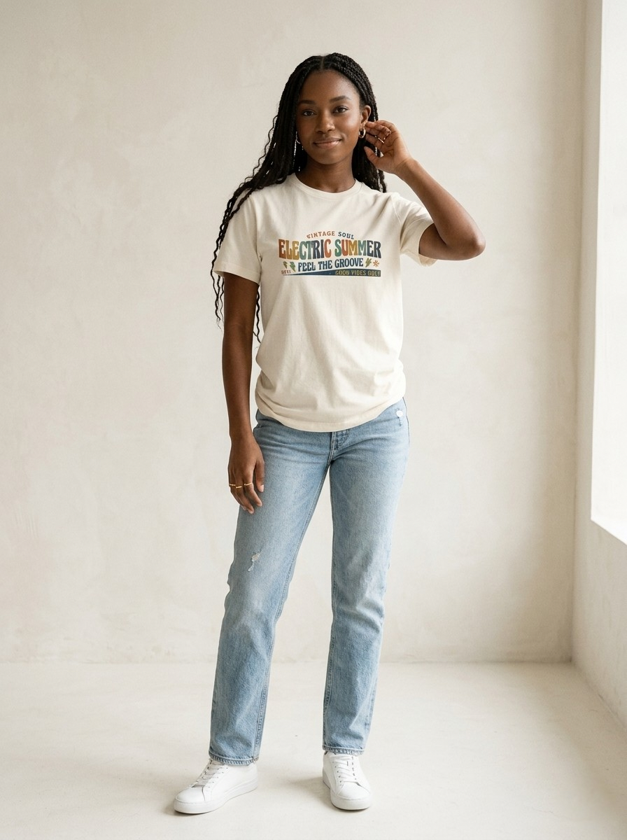 Electric Summer Vintage Graphic Tee