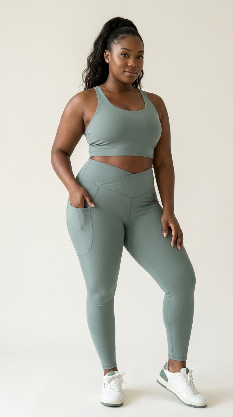 Terra Crossover Legging — Green Bay