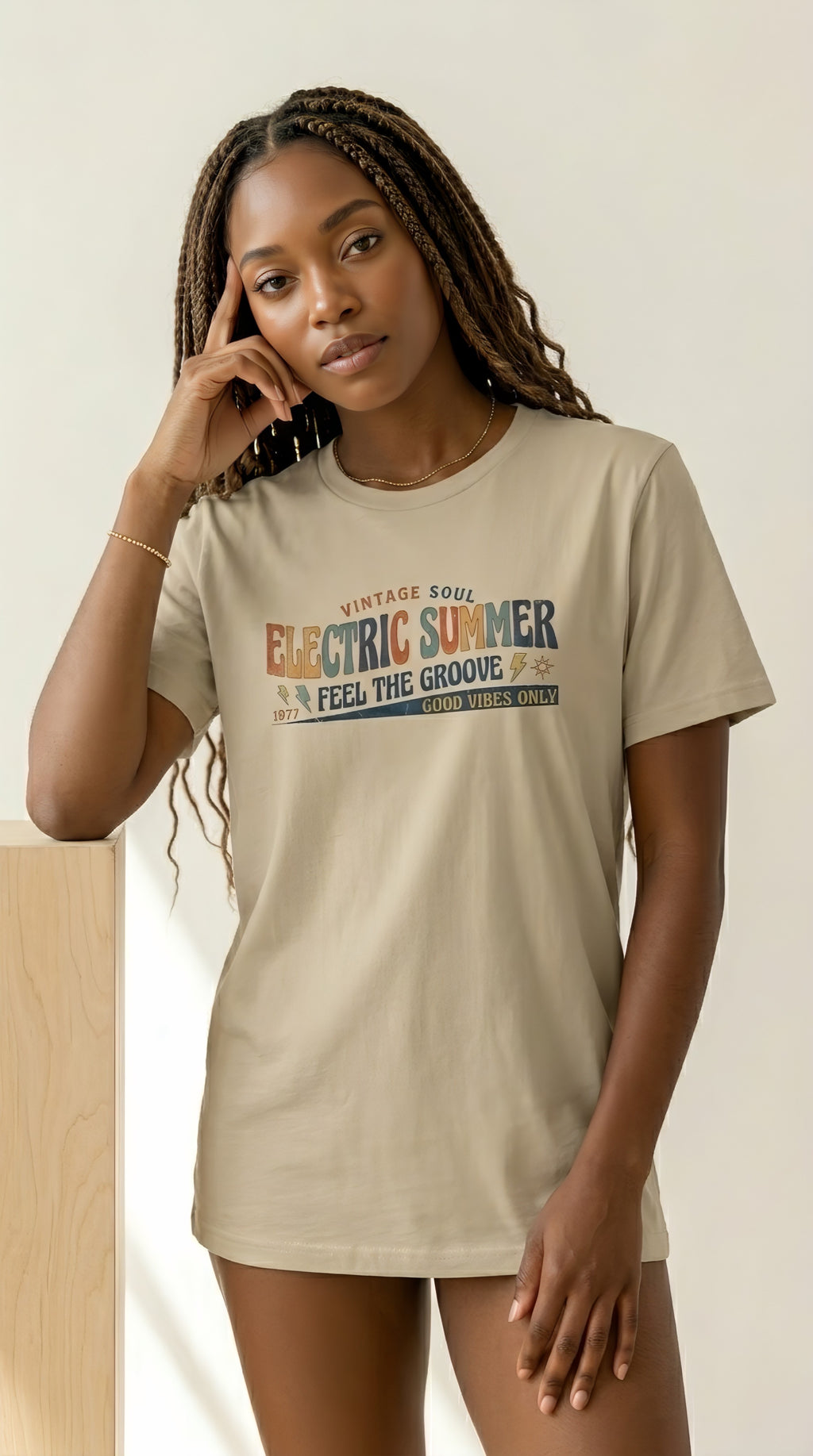 Electric Summer Vintage Graphic Tee