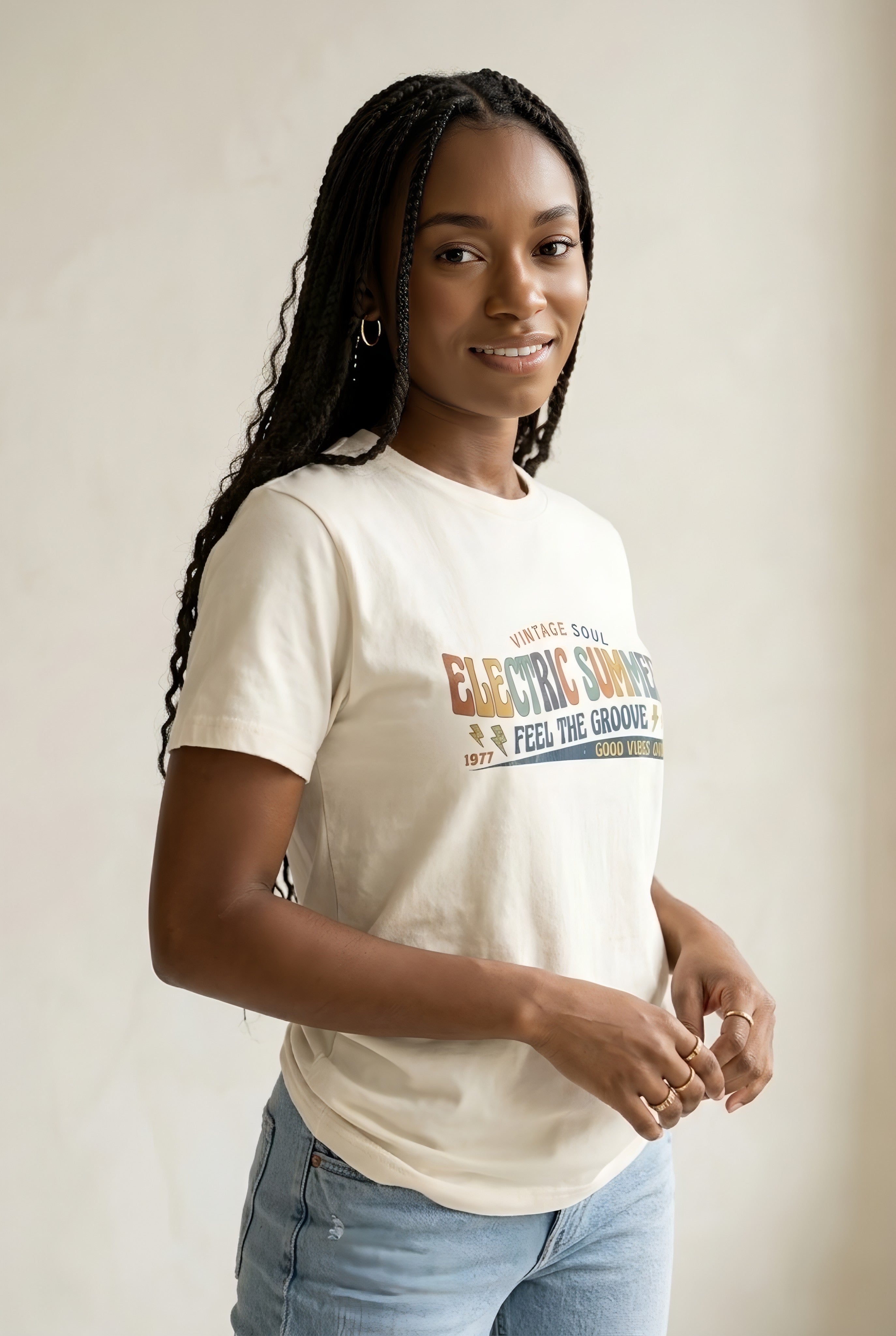 Electric Summer Vintage Graphic Tee