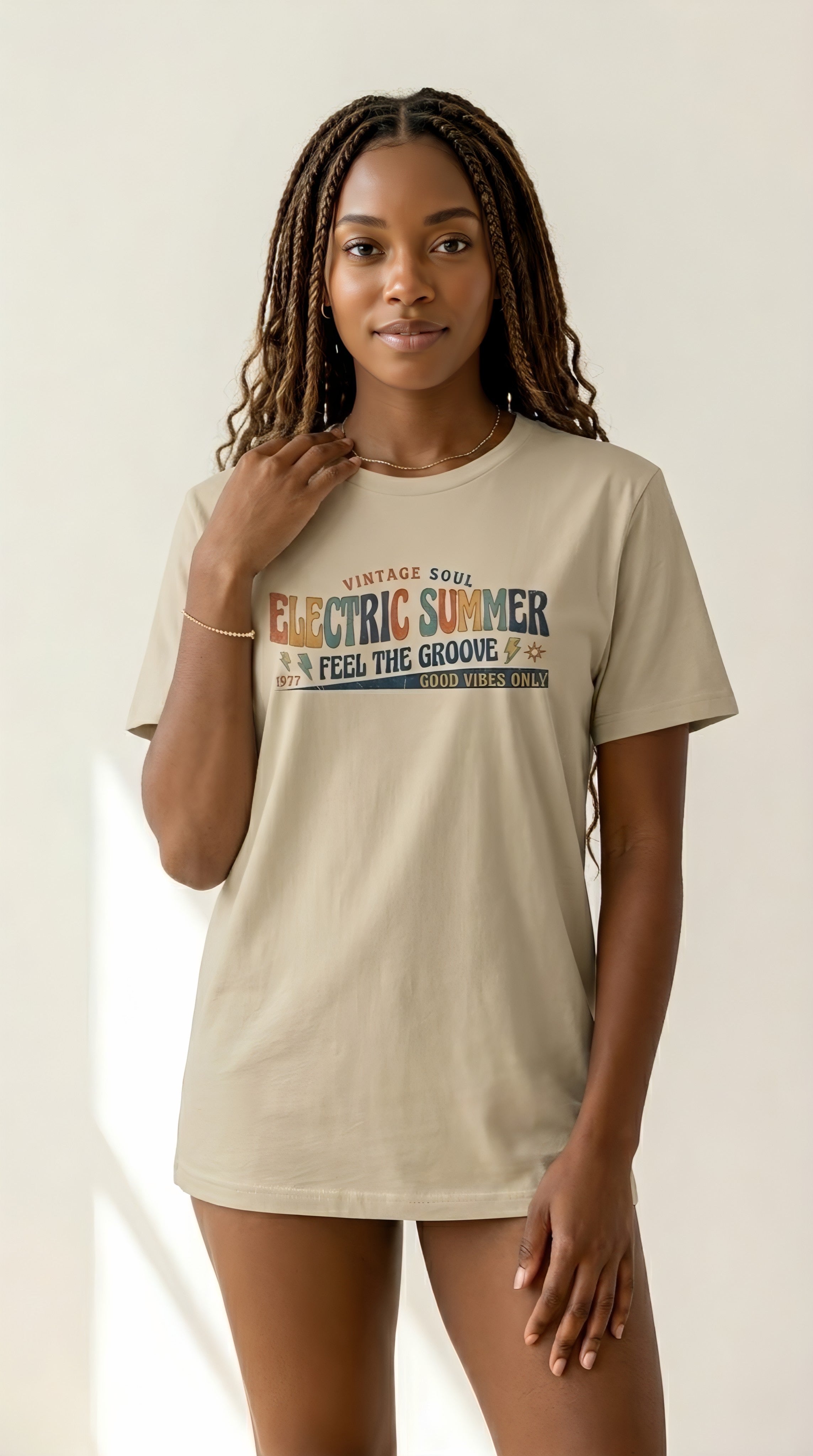 Electric Summer Vintage Graphic Tee