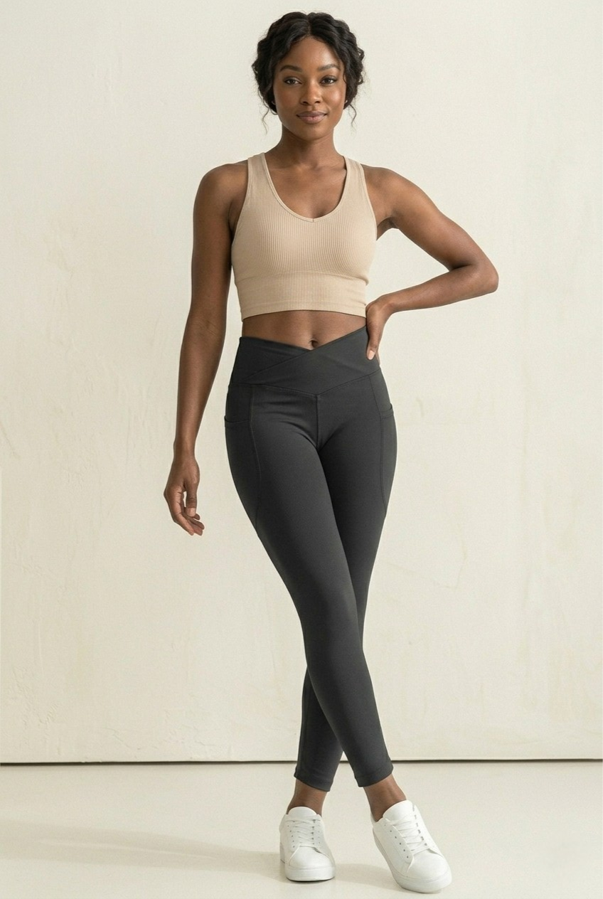 Terra Crossover Legging — Midnight