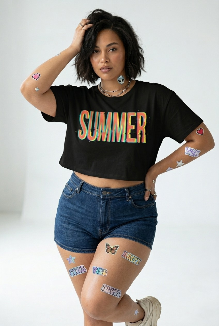 Grove Crop Tee — Summer Edit