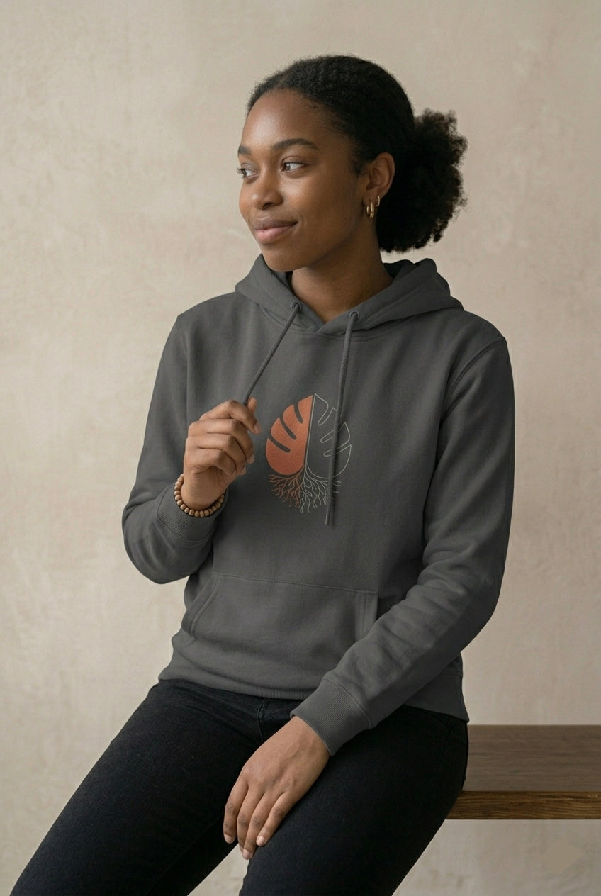 Midnight Grove Hoodie — Anthracite