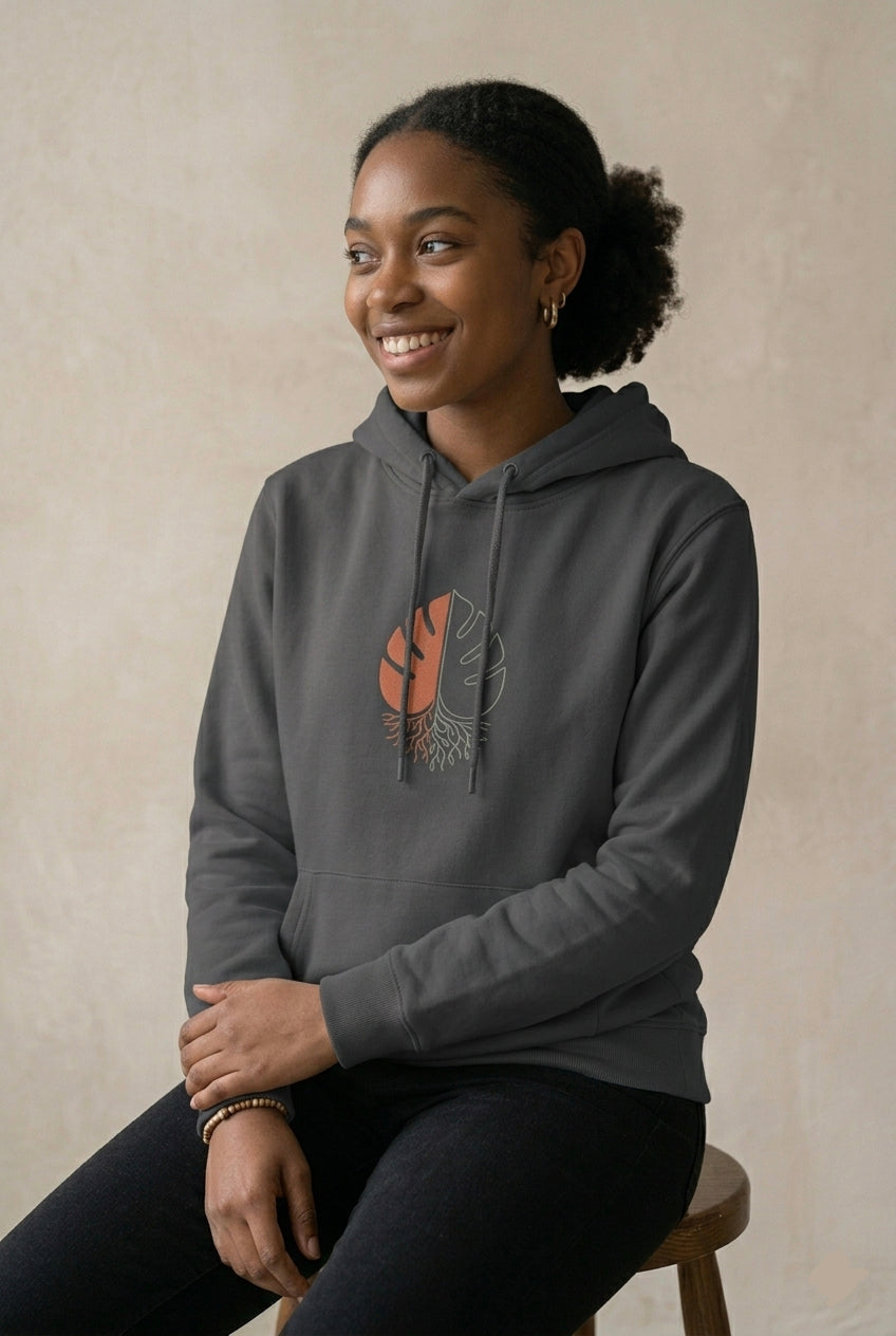 Midnight Grove Hoodie — Anthracite