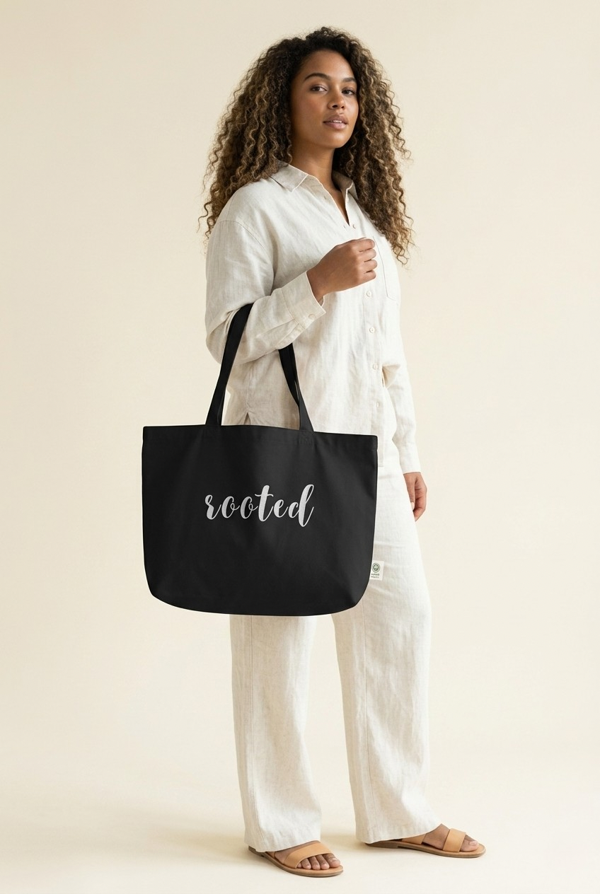 Rooted Tote — Black