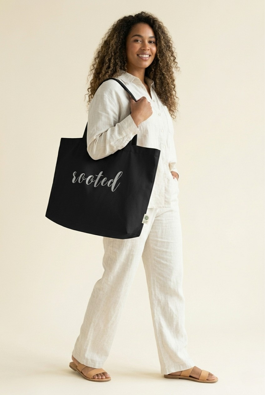 Rooted Tote — Black
