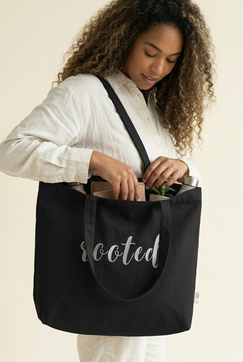 Rooted Tote — Black