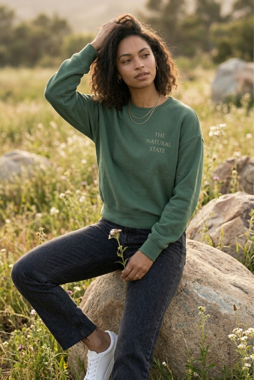 The Natural State Crewneck