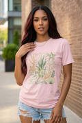 Sea Drawn Tee — Pink