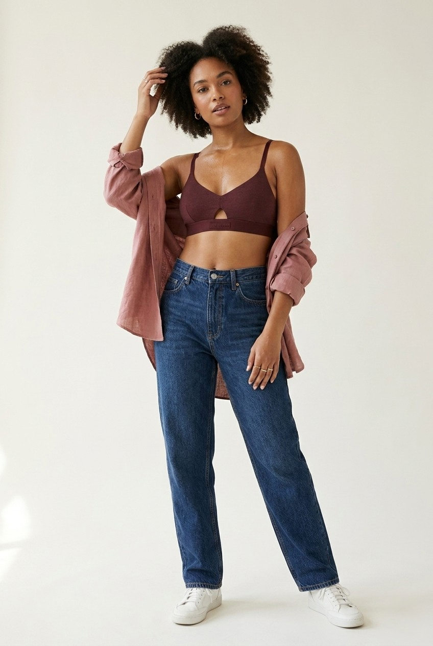 Bare Bralette — Sour Cherry