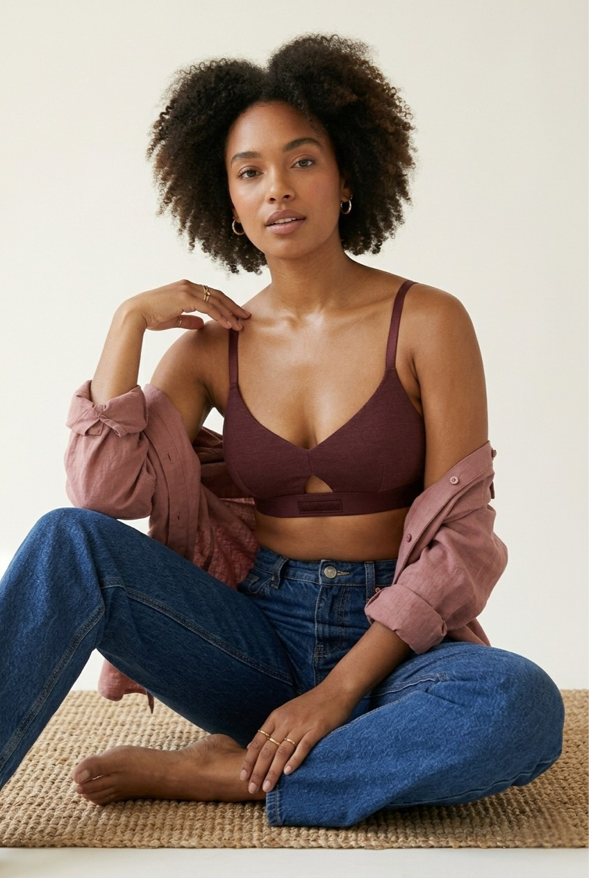 Bare Bralette — Sour Cherry