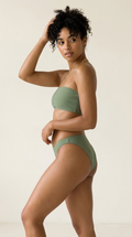 Terra Bandeau Set — Sage Green