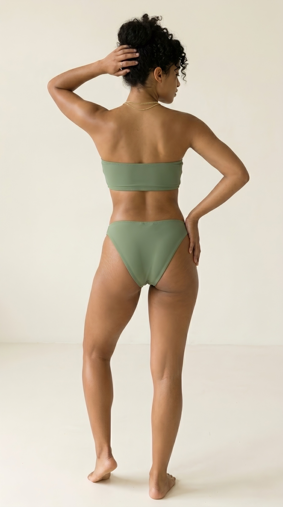Terra Bandeau Set — Sage Green