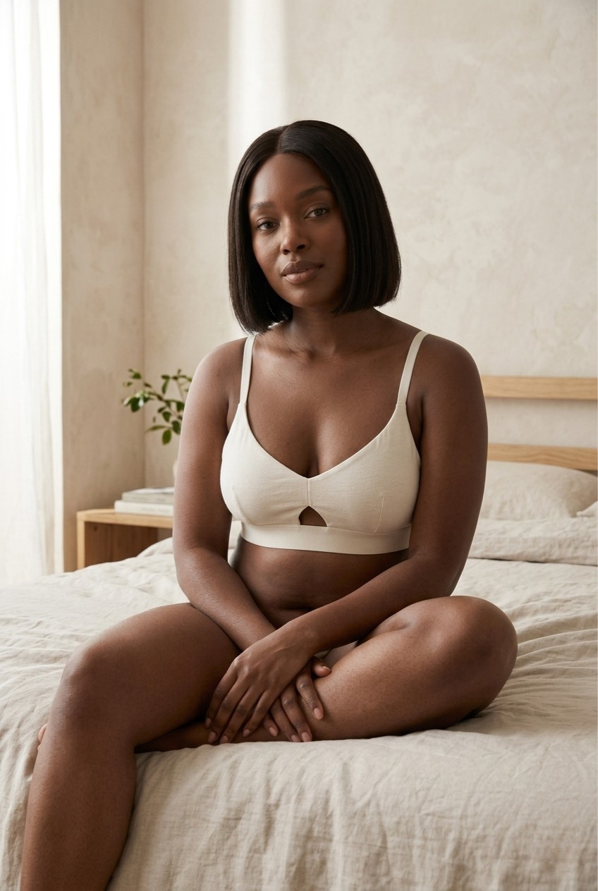 Bare Bralette — Milk