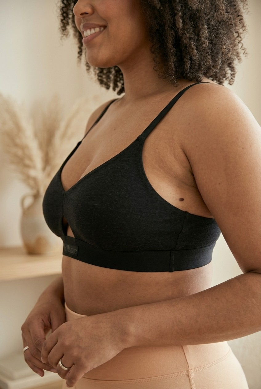 Bare Bralette — Black