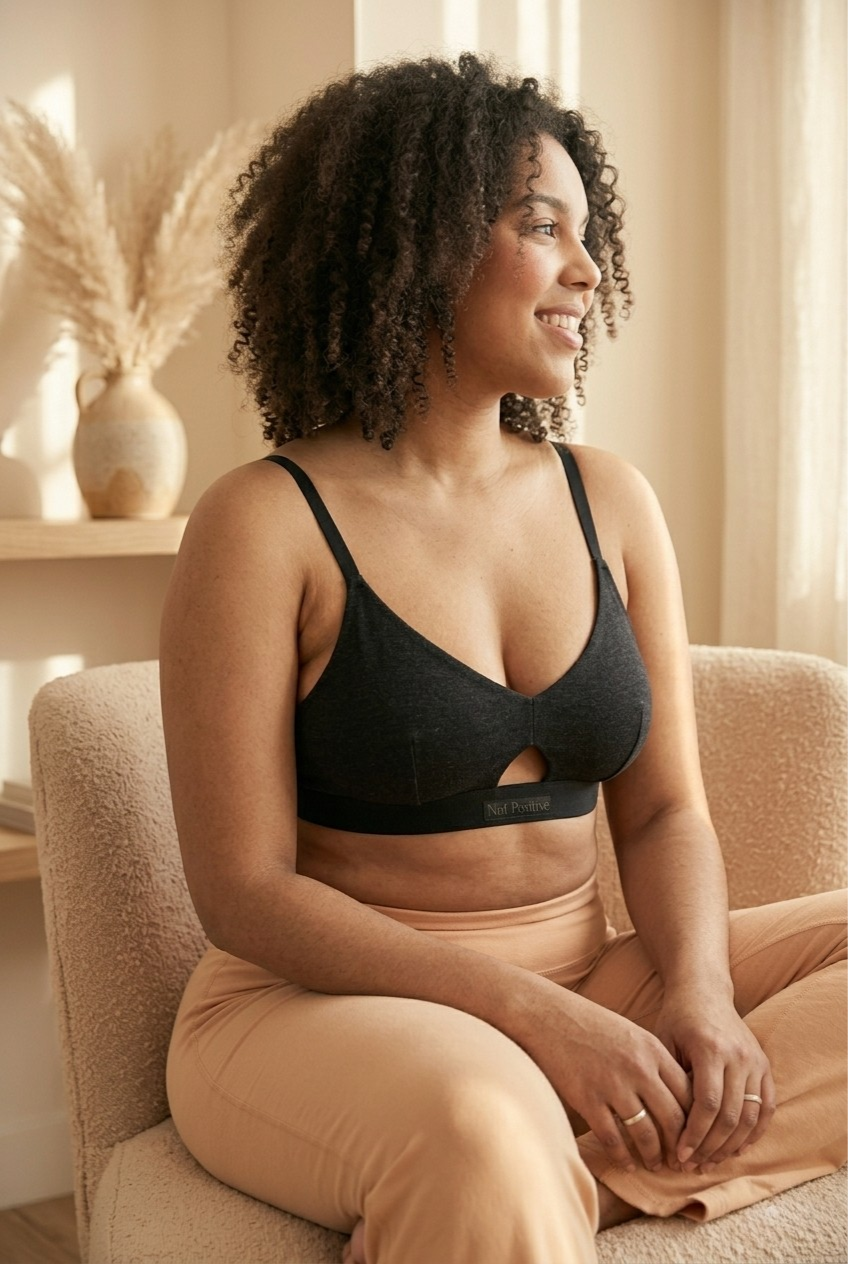 Bare Bralette — Black
